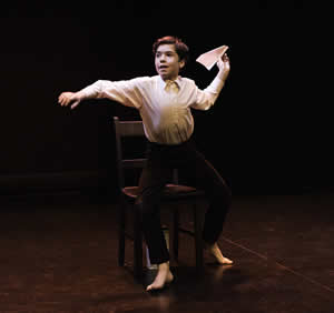 Gabriel Moyes-Vaandering, photo by Jared Reid, from Flight by Lynn Panting